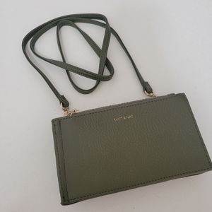 NEW Matt & Nat Vegan Convertible Wallet Purse Olive (AF2)